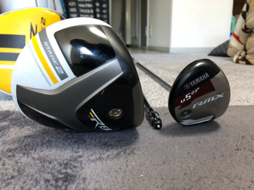 RBZ stage2 ドライバー、YAMAHA RMX 23° ユーティリティら