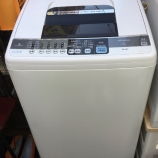 日立 HITACHI NW-6MY  簡易乾燥機能付き洗濯機 6...