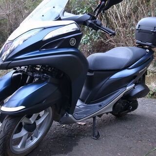 トリシティ125　ワンオーナー車　低走行2193㎞　155㏄ボアアップキットお付けします！