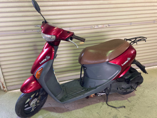 【売約済】美品 実働 BT新品 スズキ CA41A レッツ4 4スト インジェクションバイク 原付 スクーター ワインレッド