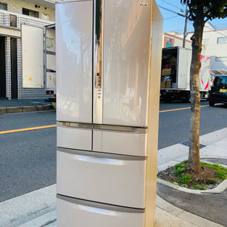 ♻️♻️美品♻️♻️ 日立 ６ドア冷凍冷蔵庫 R-SF48BM-1