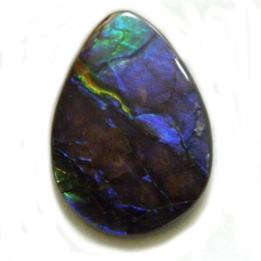 ≪超希少品≫天然石 アンモライト トリプレット ルース 15x23mm 10.71ct