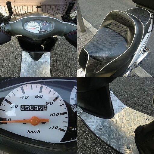 ★SUZUKIアドレスV125G！社外パーツ多数 調子良好★東京都大田区【下取OK】 ☆SUZUKIアドレスV125G！社外パーツ多数 調子良好☆東京都大田区【下取