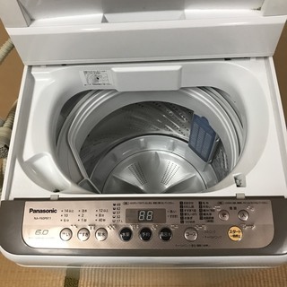 美品】 Panasonic 全自動洗濯機 縦型 6kg 2018年製 NA-F60B11 自動