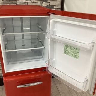安心の1年保証付き!!EDIONの2ドア冷蔵庫!!おしゃれです