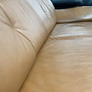 カリモクの2人掛けレザーソファー!!ZT73!!【トレファク愛知蟹江店】