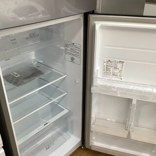 取りに来れる方限定】Hisenseのガラスドア2ドア冷蔵庫です！！