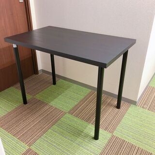 期間限定値下げ⑥【ほぼ新品】ブラック IKEAデスク（幅100c...