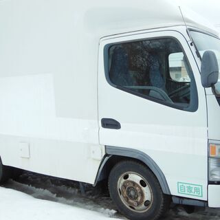 三菱　キャンター　４WD　５F　冷凍冷蔵車　デッキバン　H14