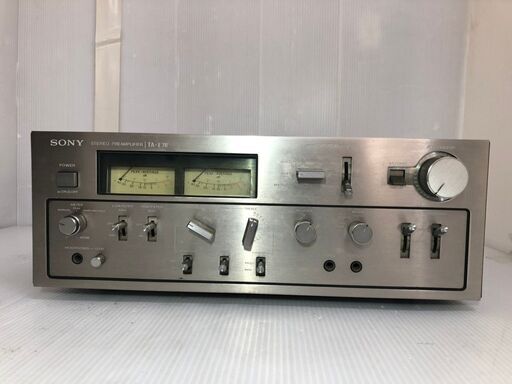 SONY(ソニー)★ステレオプリアンプ★コントロールアンプ★TA-E7B★グレー
