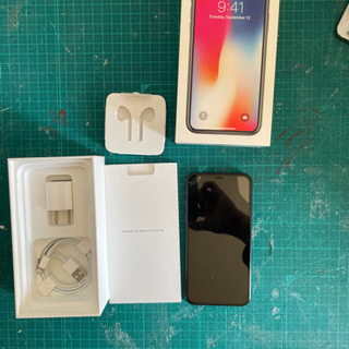 iPhone X Space Gray 256 GB SIMフリー