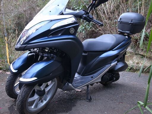 トリシティ125　ワンオーナー　低走行2000キロ台　155㏄ボアアップキットも差し上げます