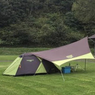 値下げ！　テントタープセット　2〜3人用　キャンプ用品　値段交渉出来ます！