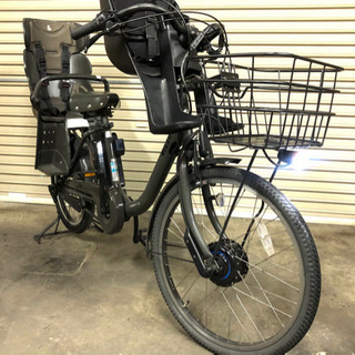 (ご商談中)電動自転車☆ブリヂストン ビッケモブ  dd 14ah相当 3人乗り☆-Dsquared2 ディースクエアード レディース ダメージリペア スキニー