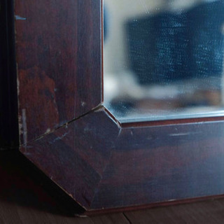 逸品 アンティーク調の壁掛けミラー 鏡 インテリア アンニュイ レトロ