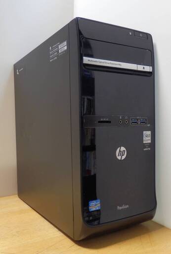 HP Pavilion P6-2420jp SSD128GB　Corei3-3220 3.3GHz/メモリ4GB win10 Pro 64bit 認証済 静音PC