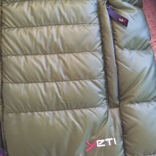 【未使用】Yeti　イエティ　高級ダウンジャケット