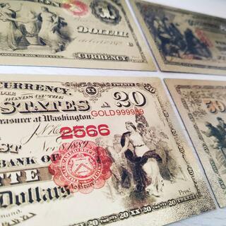 【超希少】1875年のDollar Banknotes アメリカ...