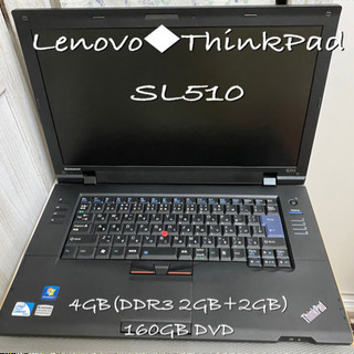 Win10★Lenovo◆ThinkPad SL510 4GB ...