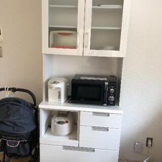 値下げしました】食器棚 （値下げしました】島口家具製作所 食器棚）