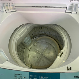 HITACHI 日立☆全自動洗濯機 NW-5SR 5.0kg 風乾燥 ホワイト☆動作品