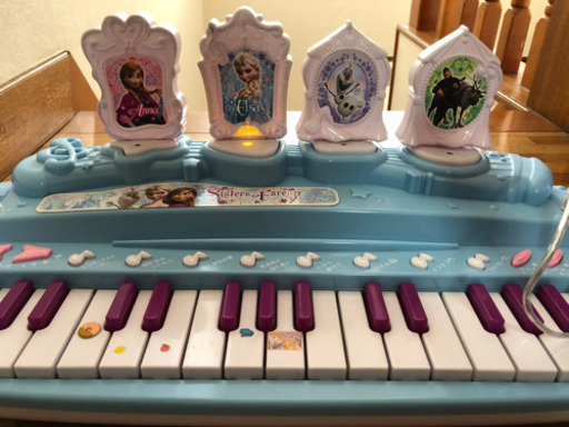 お値下げ アナ雪のピアノおもちゃ 二児のママ 越谷のおもちゃ 楽器玩具 の中古あげます 譲ります ジモティーで不用品の処分