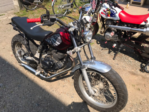 バイク売ります tw200e