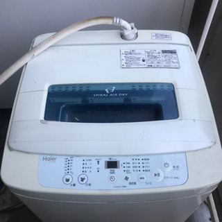 洗濯機（Haier JW-K42H）
