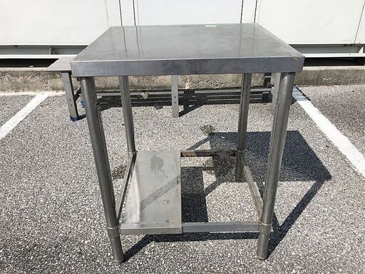 60cm ステンレス作業台 中板あり 飲食店向け(居酒屋・レストラン)