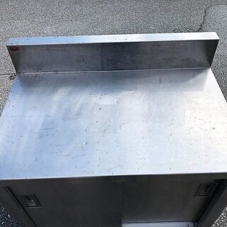 マルゼン BH-096 ステンレス引戸付作業台 飲食店向け(居酒屋・レストラン) 