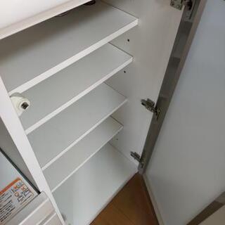 ニトリ 食器棚 キッチンボード ポスティア 白 【公式通販】