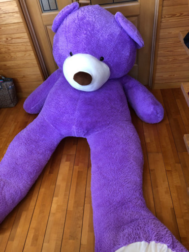 超巨大クマのぬいぐるみ そう ソシオ流通センターのおもちゃ ぬいぐるみ の中古あげます 譲ります ジモティーで不用品の処分