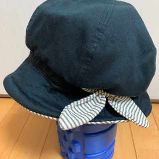 レディース　ブラック　帽子　M  57.5cm