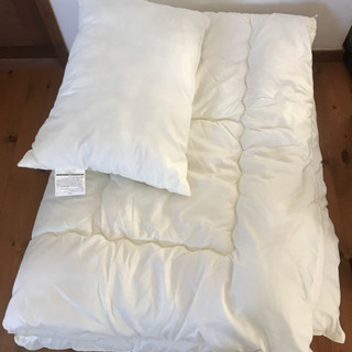 ニトリ　布団 枕　セット
