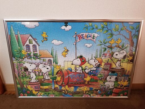 1000ピース ジグソーパズル めざせ パズルの達人 スヌーピー 空き地の想い出 50x75cm King 若葉町のパズル の中古あげます 譲ります ジモティーで不用品の処分
