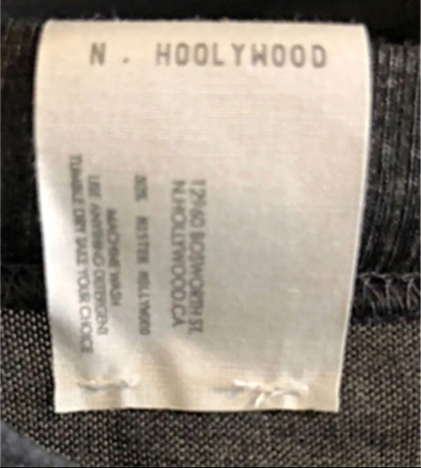 N.HOOLYWOOD ロングTシャツ サイズ38 新品未使用 エヌハリ