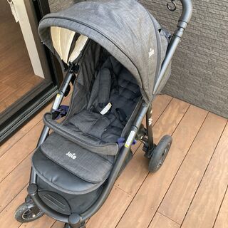 受け渡し者決定】ベビーカー joie (ジョイー) グレー 使用回数5回 美品です