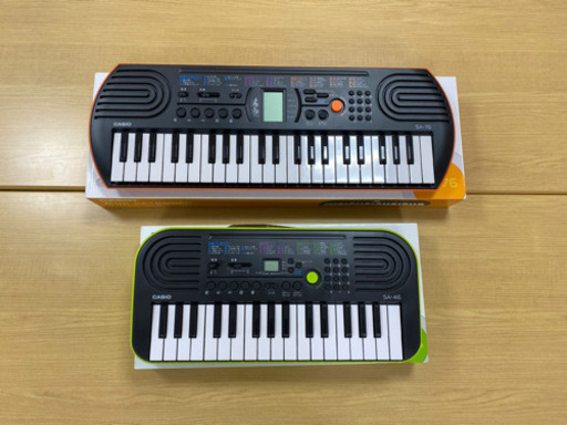 CASIO SA-46 SA-76（ACアダプターは別売です）