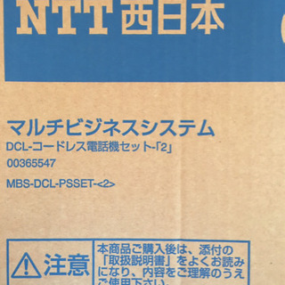 【ネット決済・配送可】NTT デジタルコードレスホン