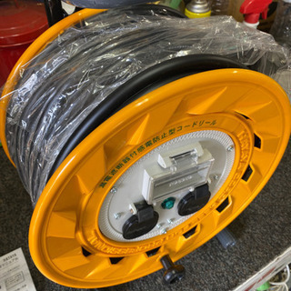 新品　ハタヤ BR-302M BR型 三相200V型ブレーカーリール 30m アース付 20A