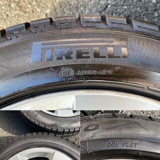 ＢＭＷ純正スタースポーク１３８　ランフラットスタッドレス　５シリーズ