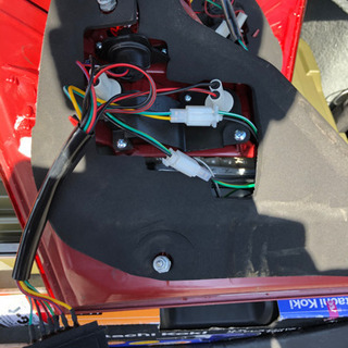 ベンツ　S550 テールランプ　流星ウインカー