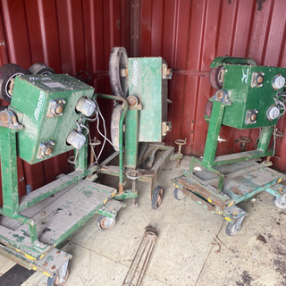 ピッチングマシーンです。ミズノ