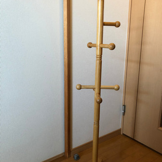 木製ポールハンガー　132cm 