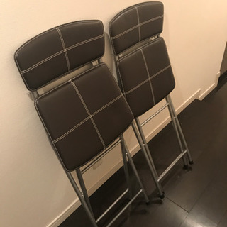 【無料】折り畳み椅子 ２つセット