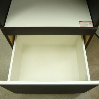 スリムレンジボード 食器棚 ニトリ クリスナ ダークブラウン 幅59cm