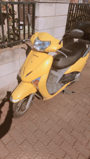【可動品！】HONDA リードEX イエロー
