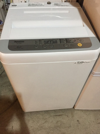 状態良好！ パナソニック 洗濯機 5.0kg ビッグウェーブ洗浄 2018年製 NA-F50B11