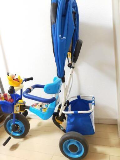 三輪車)カーゴドーム ミッキーマウス | jecama.com