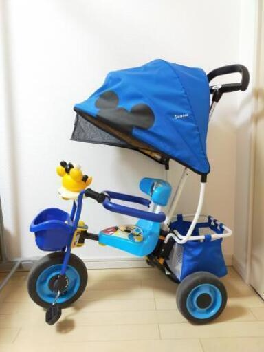 （三輪車）カーゴドーム ミッキーマウス